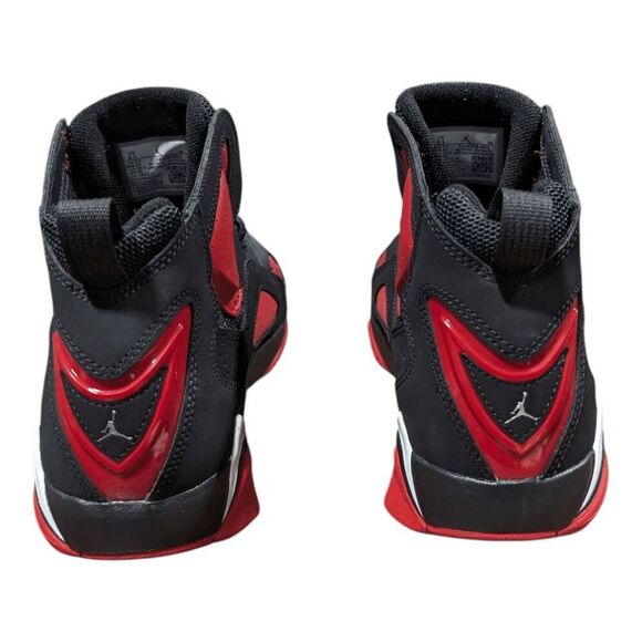 NIKE Air Jordan True Flight 'Black Red' Sneakers Size 8.5 - Picture 5 of 9